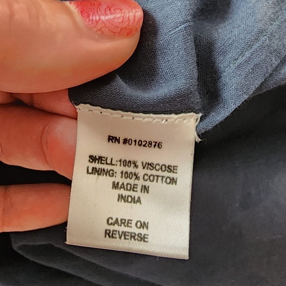 Gorgeous Novica tunic top, like new. Medium - Picture 10 of 12